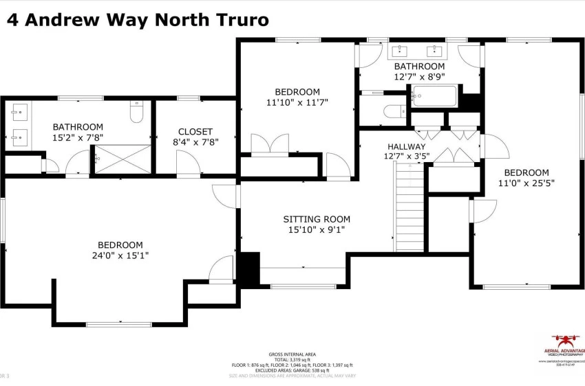 4 Andrew Way, Truro, Massachusetts 02666, 3 Bedrooms Bedrooms, 6 Rooms Rooms,2 BathroomsBathrooms,Residential,For Sale,4 Andrew Way,22303368