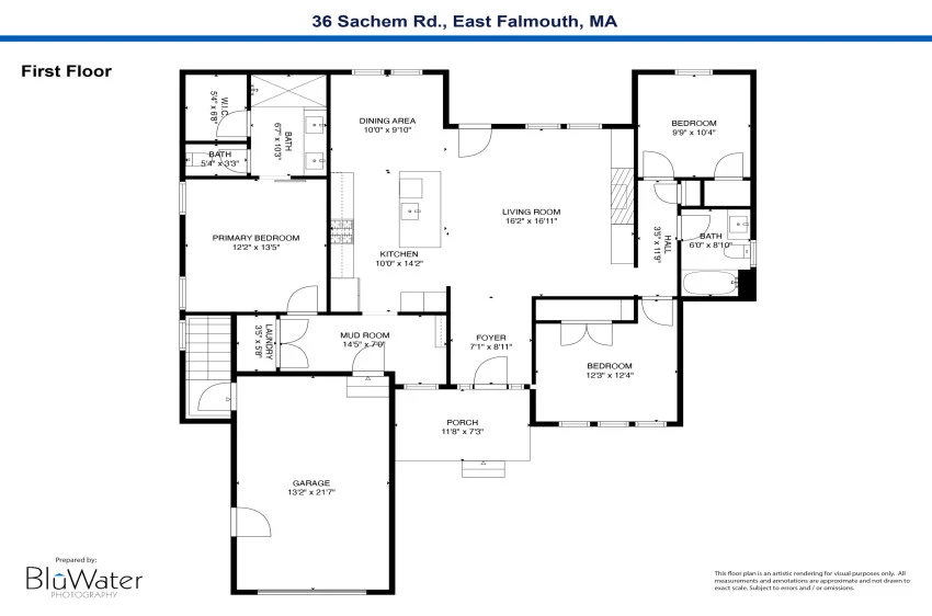 36 Sachem Drive, East Falmouth, Massachusetts 02536, 3 Bedrooms Bedrooms, 5 Rooms Rooms,2 BathroomsBathrooms,Residential,For Sale,36 Sachem Drive,22304238