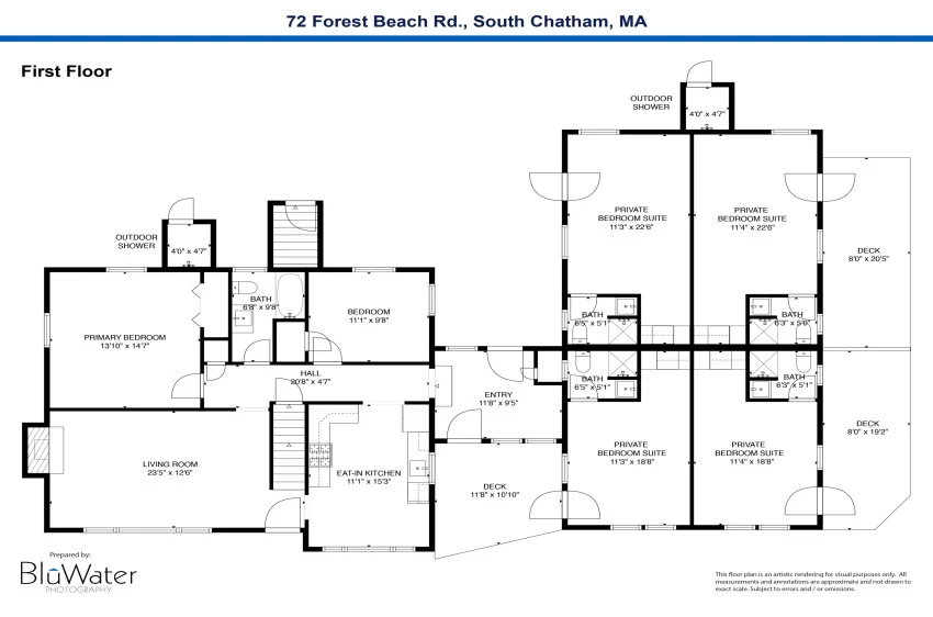 72 Forest Beach Road, Chatham, Massachusetts 02633, 6 Bedrooms Bedrooms, 10 Rooms Rooms,5 BathroomsBathrooms,Residential,For Sale,72 Forest Beach Road,22303071