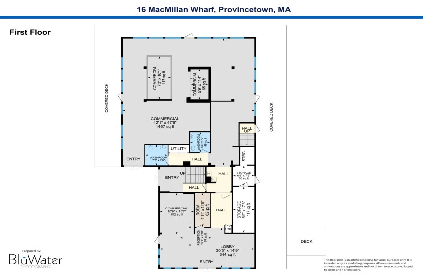 16 MacMillan Pier, Provincetown, Massachusetts 02657, 4 Bedrooms Bedrooms, 14 Rooms Rooms,2 BathroomsBathrooms,Residential,For Sale,16 MacMillan Pier,22302465