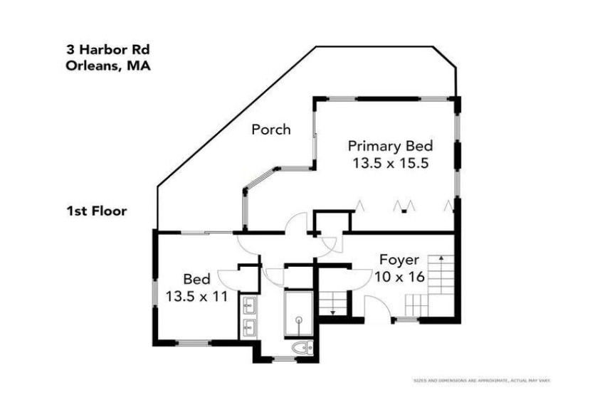 3 Harbor Road, Orleans, Massachusetts 02653, 4 Bedrooms Bedrooms, 6 Rooms Rooms,2 BathroomsBathrooms,Residential,For Sale,3 Harbor Road,22401432