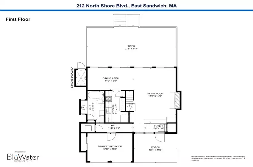 212 North Shore Boulevard, East Sandwich, Massachusetts 02537, 2 Bedrooms Bedrooms, 5 Rooms Rooms,1 BathroomBathrooms,Residential,For Sale,212 North Shore Boulevard,22401710
