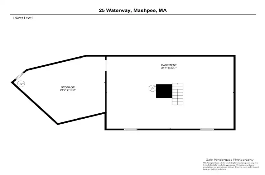 25 Waterway, Mashpee, Massachusetts 02649, 3 Bedrooms Bedrooms, 7 Rooms Rooms,3 BathroomsBathrooms,Residential,For Sale,25 Waterway,22402048